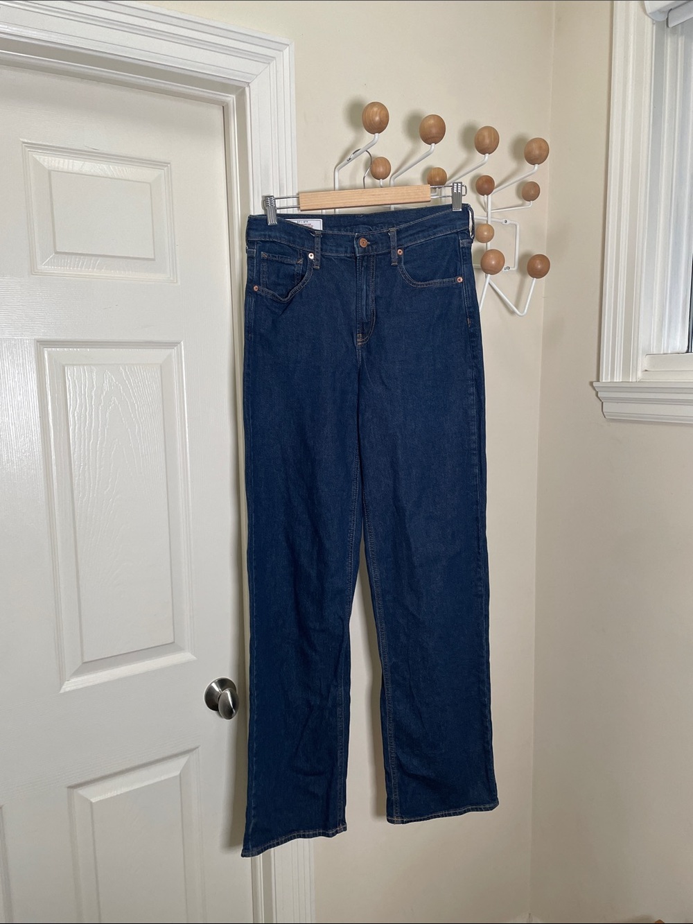 GAP - 90's Loose Midrise Denim Straight Legged - Blue - 27